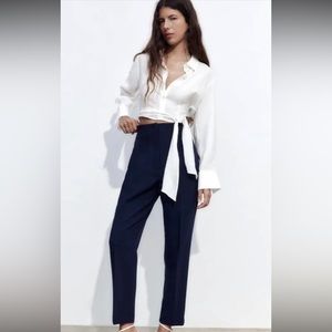 ZARA High Waisted Pants